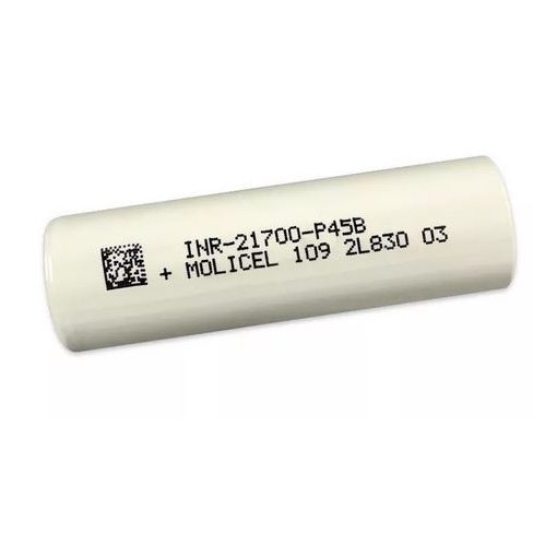 Molicel INR21700-P45B nagy terhelhetőségű tölthető li-ion akkumulátor