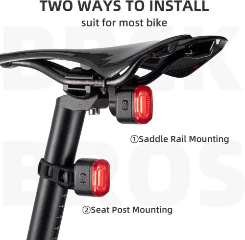 Rockbros 24720009001 задна велосипедна лампа