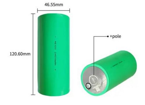 BYD 46120 méretű 3,2V feszültségű 24,5Ah kapacitású LiFePO₄ (lítium-vasfoszfát) akkumulátor, újratölthető - készletkisöprés