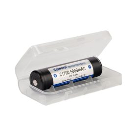 21700 akkumulátor tartó védett (akár 77mm) akkuhoz