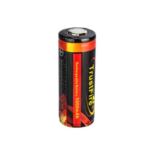 Trustfire 26650 tölthető védett li-ion akkumulátor