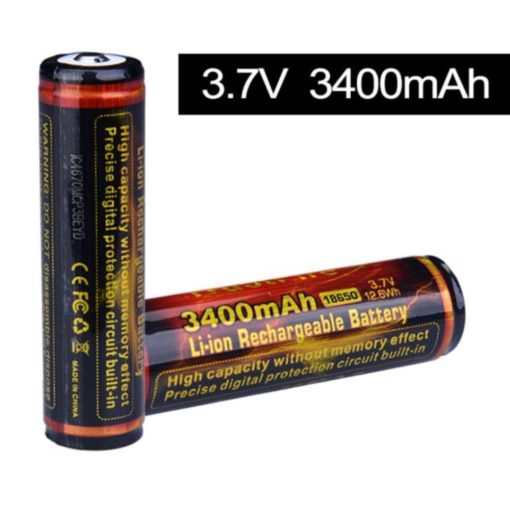 Trustfire 18650 3400 mAh zaštićena punjiva li-ionska baterija