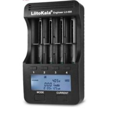 Liitokala LII - 500 LCD punjač baterije - Crna eu Plug
