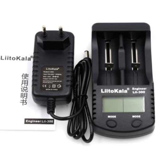 Liitokala Engineer Lii - 300 akkumulátor töltő 18650 26650