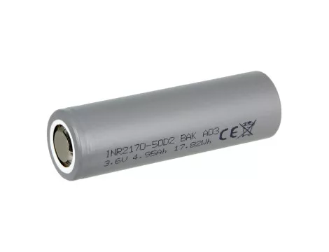BAK INR21700-50D2 5000mAh 60A Li-ion акумулатор