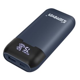   Keeppower PD2 újratölthető utazó töltő és power bank Li-ion akkumulátorokhoz