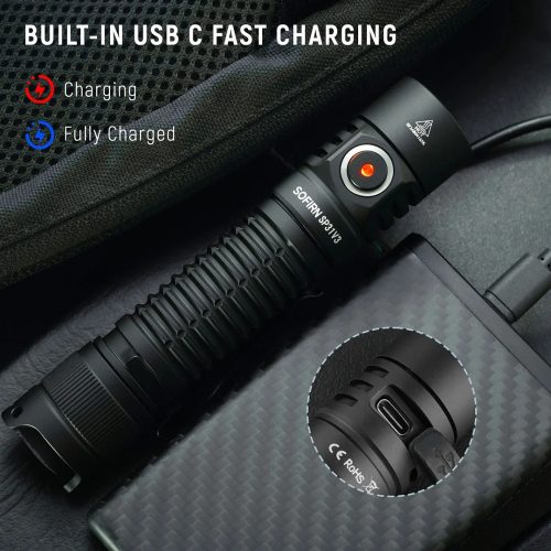 Sofirn SP31 V3 zseblámpa csomag SST40 LED-del, 2000 lumen fényerővel