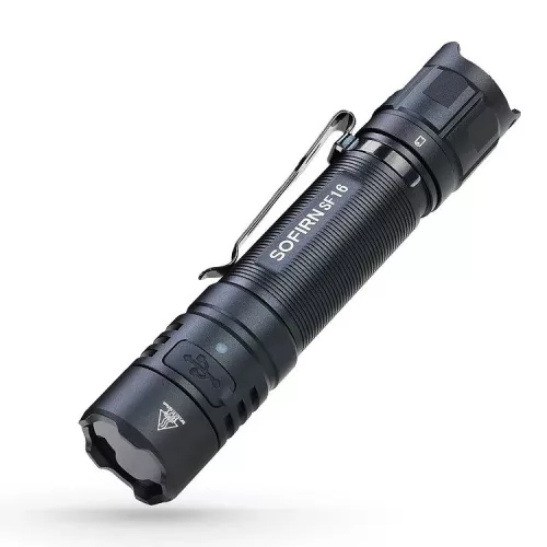 Torcia  UV Sofirn SF16, luce nera portatile 365nm SST08 UV LED luce ultravioletta
