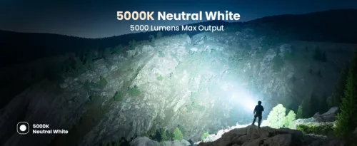 Sofirn SD11 ronilačka svjetiljka, 5000LM, CRI 90, punjiva vodootporna svjetiljka s crvenim svjetlom od 660NM, 3000K-6500K, USB-C, IPX8, s 1/4" nosačem, uzicom, za podvodnu fotografiju, ribolov, rad u vodi