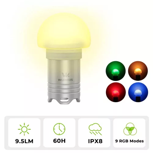Torcia subacquea Wurkkos DL04 RGB