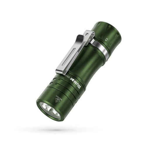 Wurkkos TS10 kislámpa 1400 lumen fényerővel - zöld