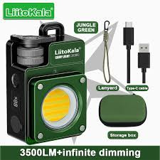 LiitoKala XY‑009 Multifunkciós Kempinglámpa – 3500 lumen, IPX4 vízálló, mágneses, hordozható