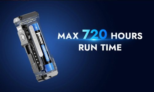 Wuben X4 zseblámpa csomag, fekete