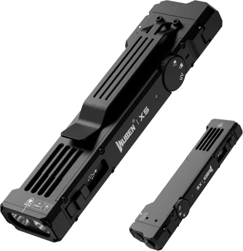 Torcia ricaricabile WUBEN X5 – 1300 lumen, 6 modalità di illuminazione