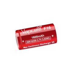 Vapcell 18350 F16 1600mah li-ion battery
