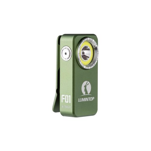 Lumintop F01 EDC zseblámpa 1200 lumen fényerővel és 182 méteres hatótávval - zöld