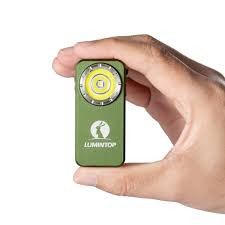 Lumintop F01 EDC zseblámpa 1200 lumen fényerővel és 182 méteres hatótávval - zöld